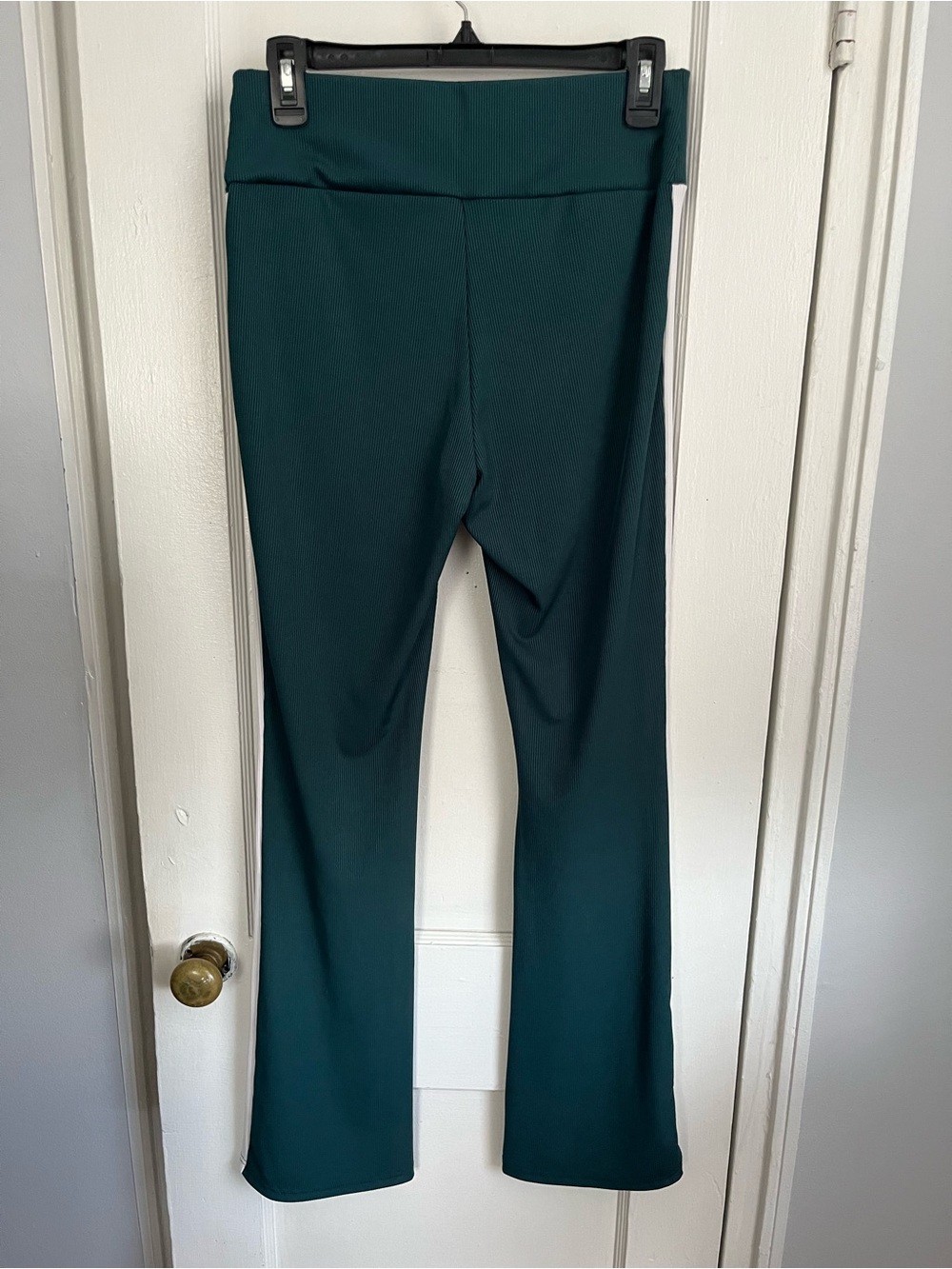 SHEIN Deep Teal Flared Leggings